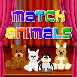 Cute animals match 3 game иконка