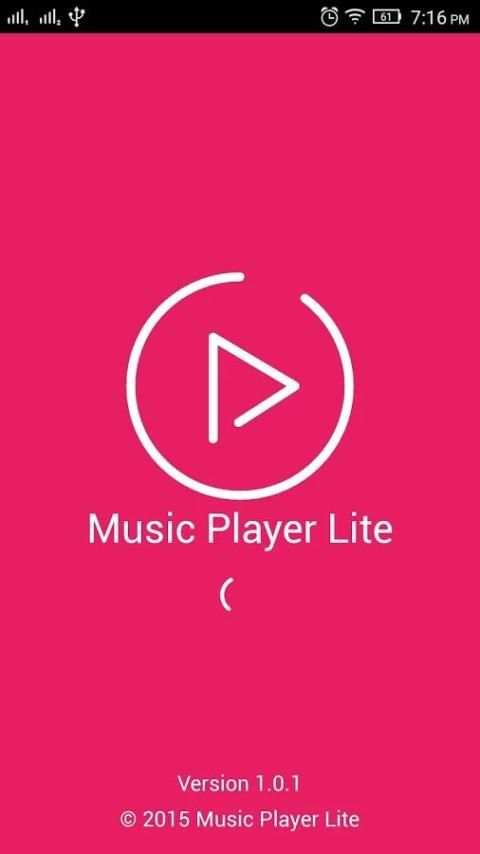 Music Player Lite 6 تصوير الشاشة