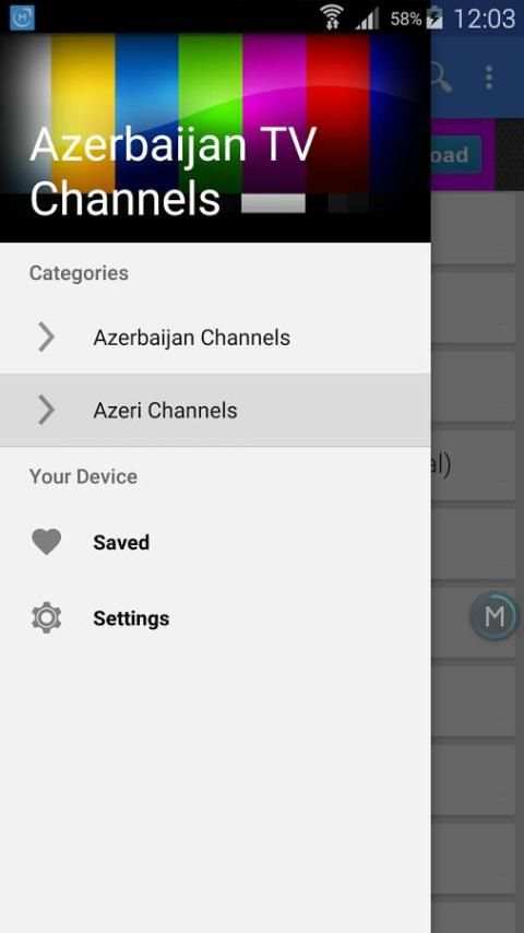 Azerbaijan TV Channels स्क्रीनशॉट 3
