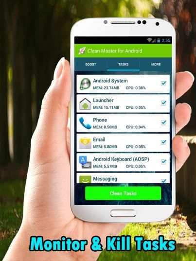 Clean Master для Android скриншот 3