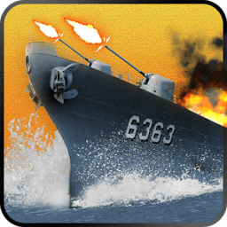 Russian Navy Destroyer Ship 3D icon