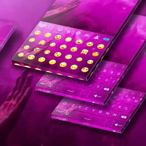 Pink Keyboard For HTC स्क्रीनशॉट 2