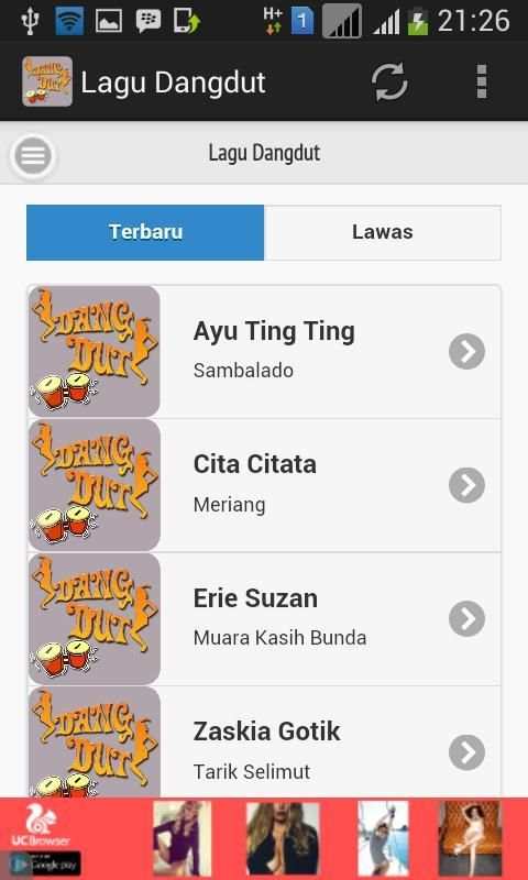 Lagu Dangdut 6 تصوير الشاشة