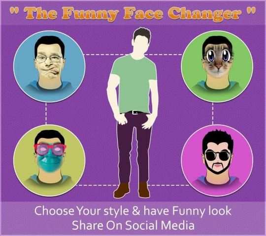 The Funny Face Changer 1 تصوير الشاشة