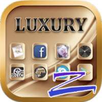 Luxury Theme - ZERO Launcher on 9Apps