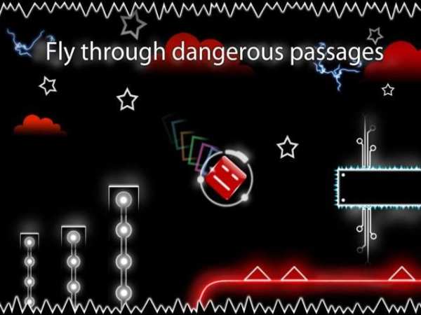 Glowing Dash Meltdown скриншот 3