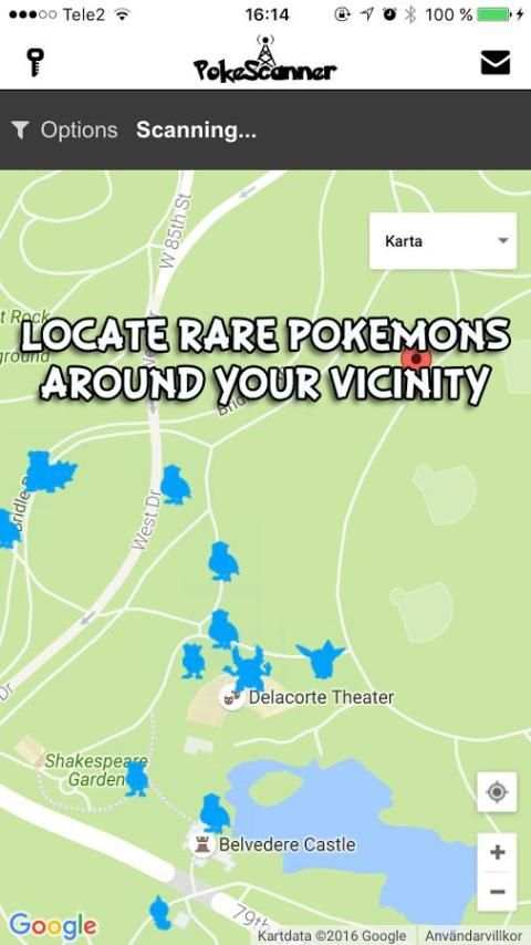 Radar Pro For Pokémon Go स्क्रीनशॉट 2
