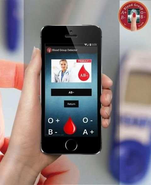 Blood Group Scanner Prank 1 تصوير الشاشة