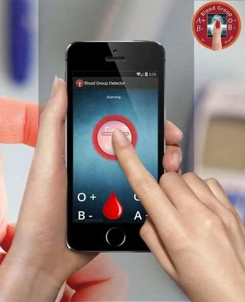 Blood Group Scanner Prank 2 تصوير الشاشة