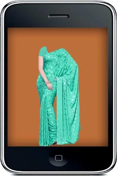 Woman Saree Style Photo 1 تصوير الشاشة