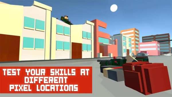 USA Block Sniper Survival screenshot 1