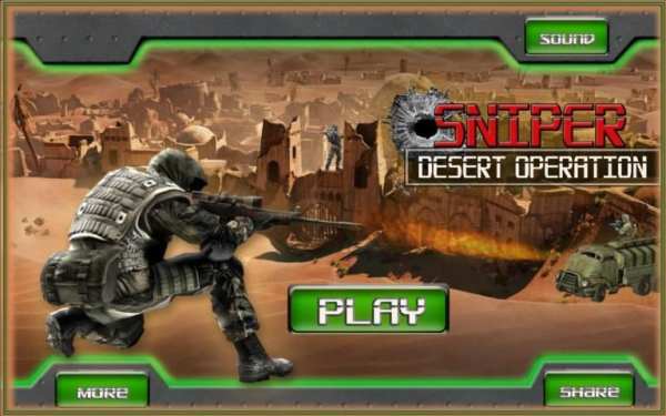 Operasi Desert Sniper 3D screenshot 6