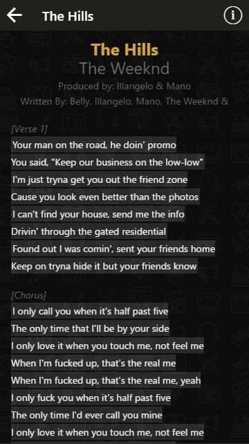 Lyrics Nerd 2 تصوير الشاشة