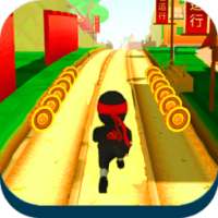 Subway Ninja Endless Runner أيقونة