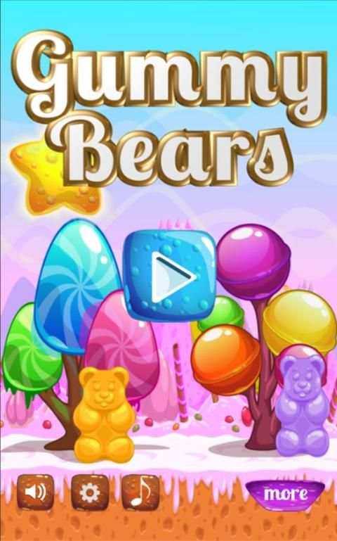 Gummy Bears Crush स्क्रीनशॉट 1
