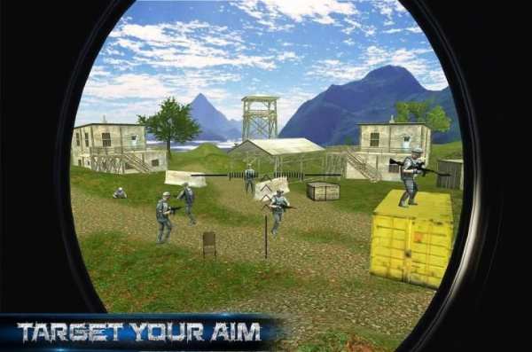Tentara mogok sniper hutan screenshot 7