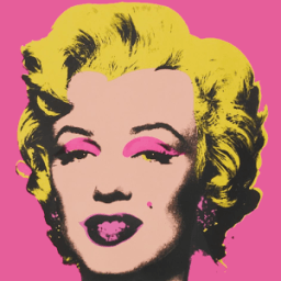 Marilyn Style Pop Art Image आइकन