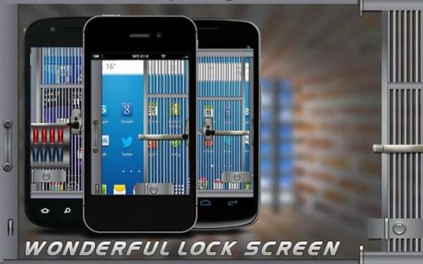Jail Door Lock Screen |Pattern 12 تصوير الشاشة
