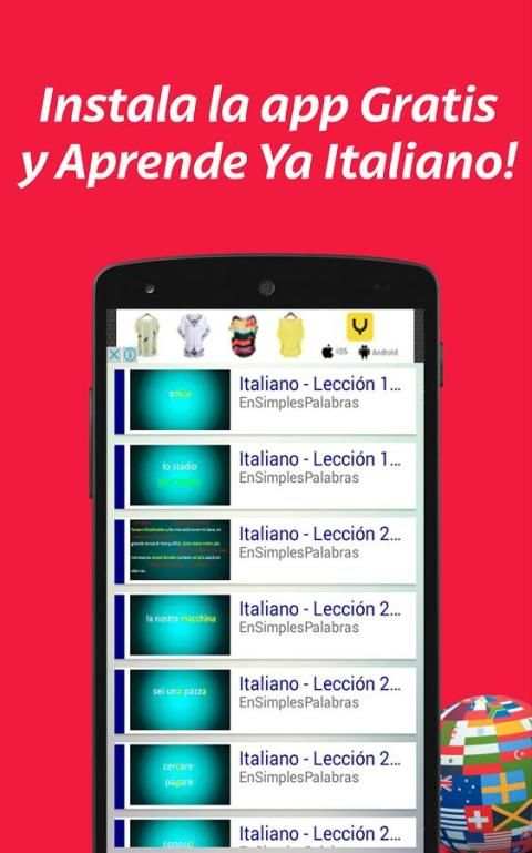 Curso de Italiano screenshot 1
