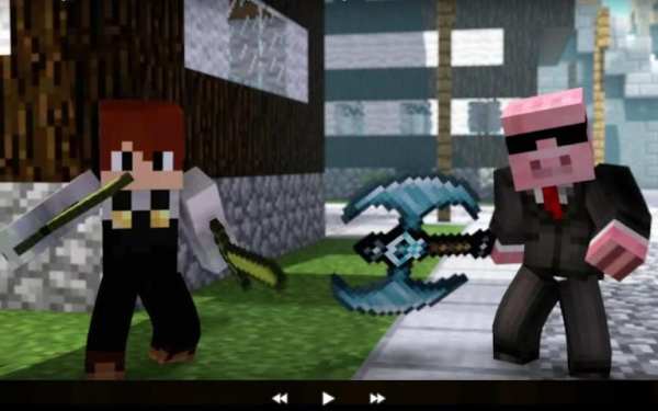 Hacker minecraft parody screenshot 3