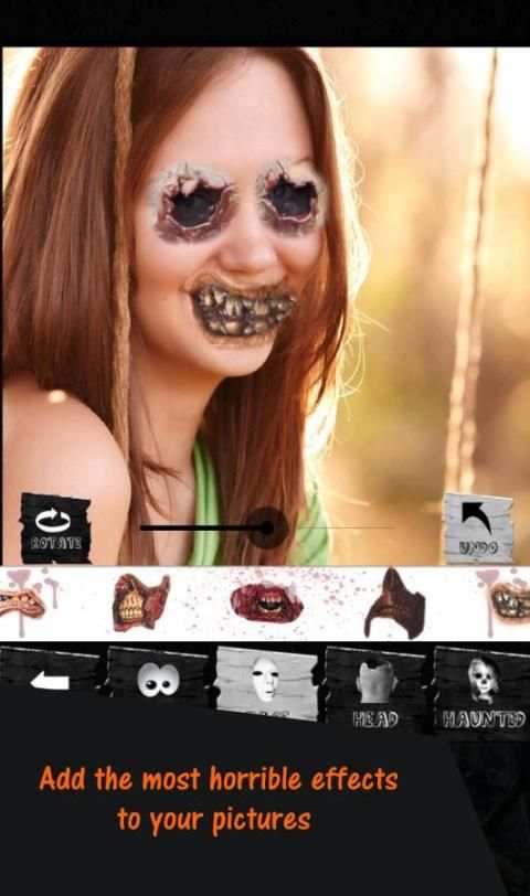 Halloween Face Changer 1 تصوير الشاشة