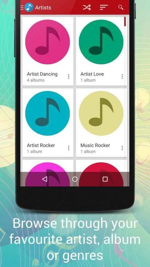 Symphony Music Player Free स्क्रीनशॉट 4