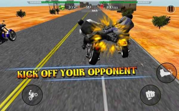 Bike Kick Racing Game 3D स्क्रीनशॉट 4