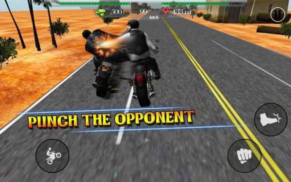 Bike Kick Racing Game 3D स्क्रीनशॉट 2