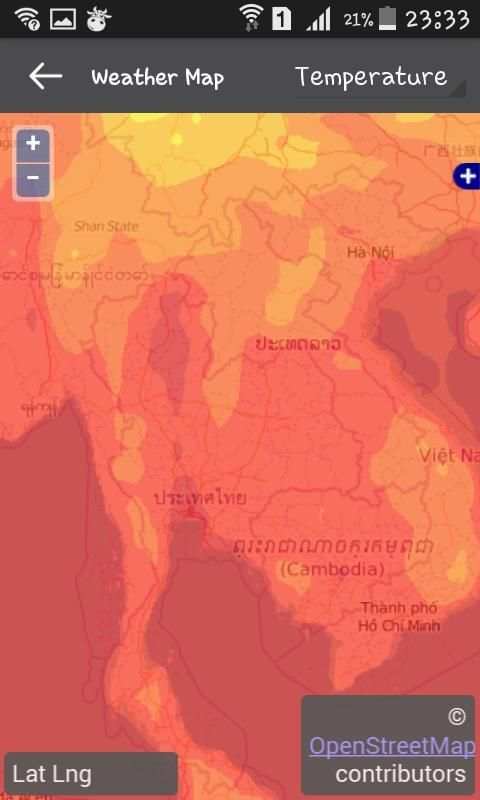 Weather Thailand скриншот 1