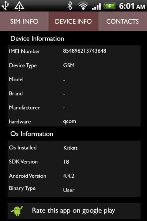 Mobile Sim Tracker स्क्रीनशॉट 2