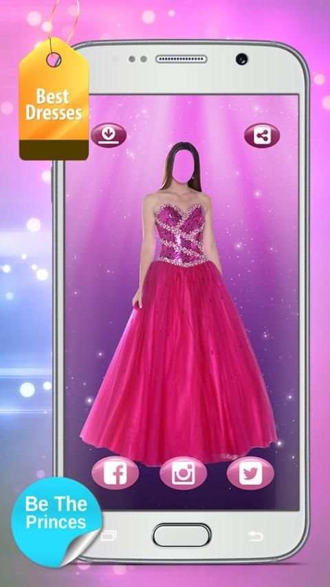 Gaun Putri Editor Foto screenshot 2