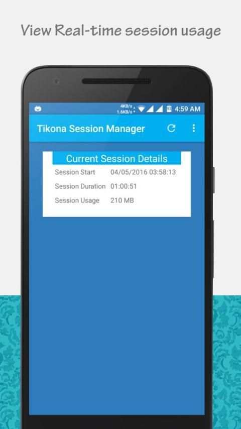 Tikona Session Manager 3 تصوير الشاشة