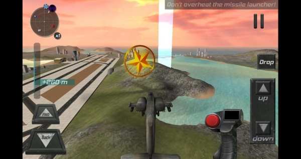 Helicopter 3D flight sim 2 स्क्रीनशॉट 8
