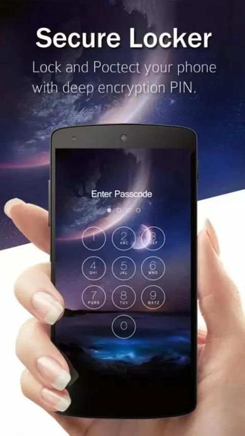 Lock Screen Photo - Galaxy скриншот 4