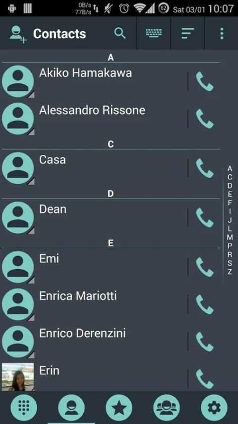 Theme x RocketDial Droid L screenshot 3