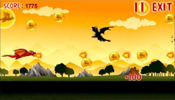 Fire Angry Dragons स्क्रीनशॉट 2