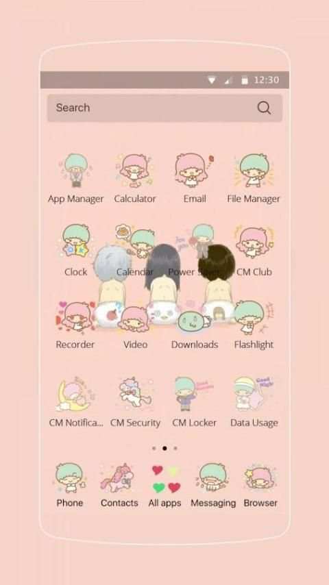 So Cute Theme screenshot 3