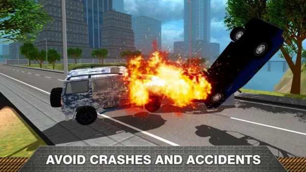 Russian UAZ City Driving Sim screenshot 3