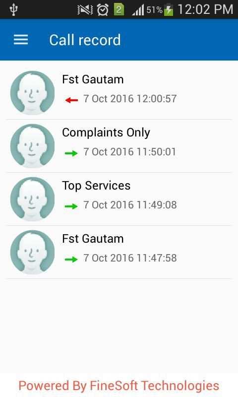 Auto Call Recorder स्क्रीनशॉट 9
