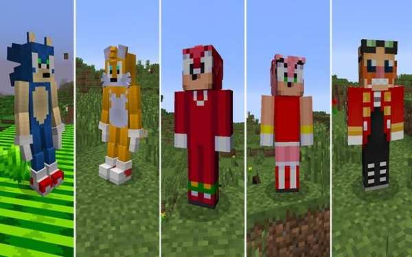 Sonic MODS For MineCraft PE screenshot 1