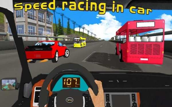 speed racing in car game screenshot 5