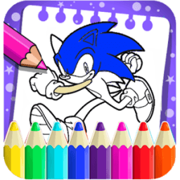 ikon ColorMe Sonic : Coloring Pages