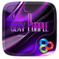SEXY PURPLE GO Launcher Theme