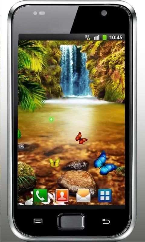 Jungle Waterfall livewallpaper screenshot 2
