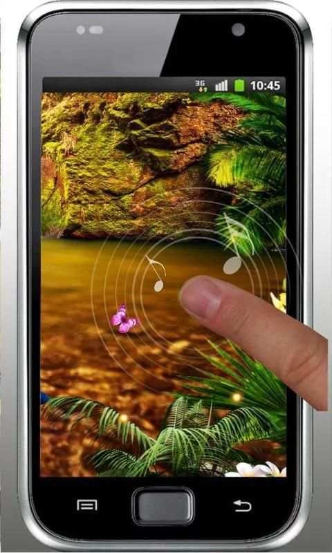Jungle Waterfall livewallpaper screenshot 1