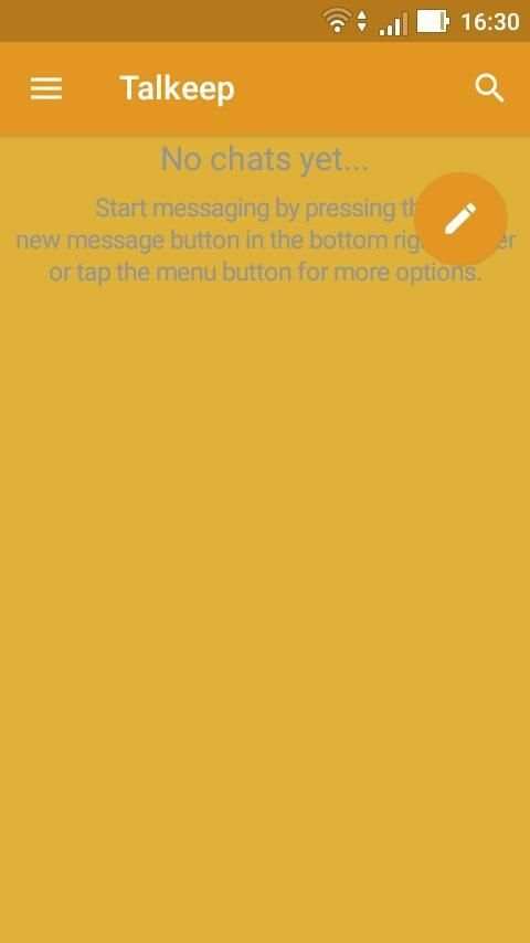 Talkeep messenger 6 تصوير الشاشة