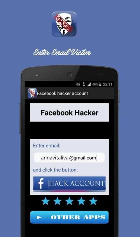 Hacker facebook password prank screenshot 2