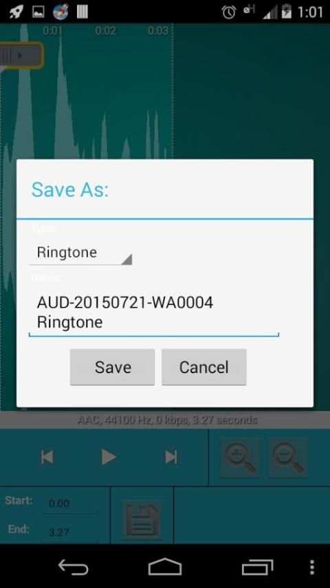 Ringtone / MP3 Maker & Cutter скриншот 1