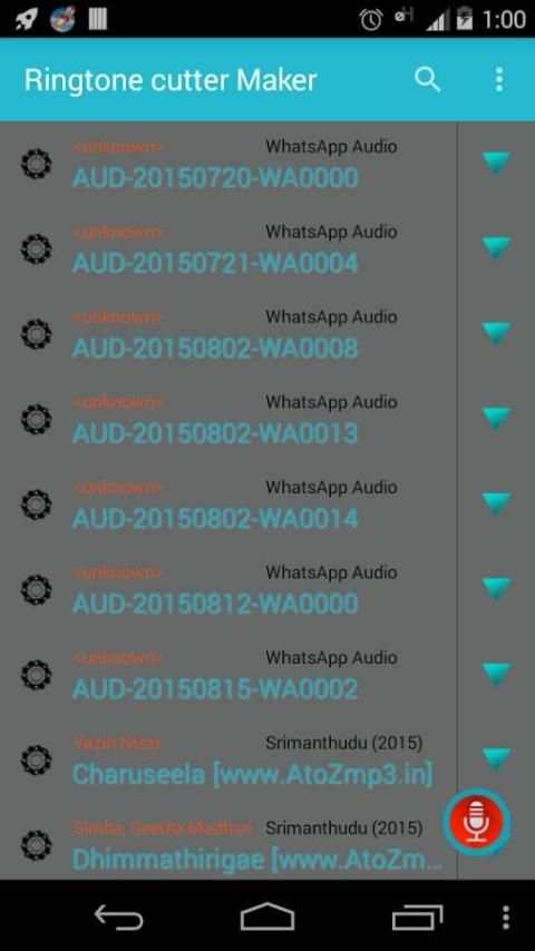 Ringtone / MP3 Maker & Cutter скриншот 3