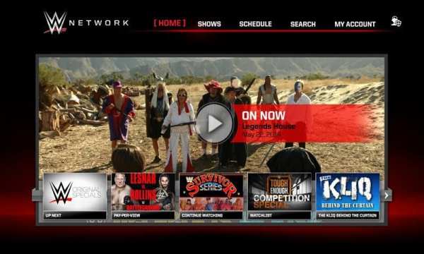 WWE Network скриншот 1